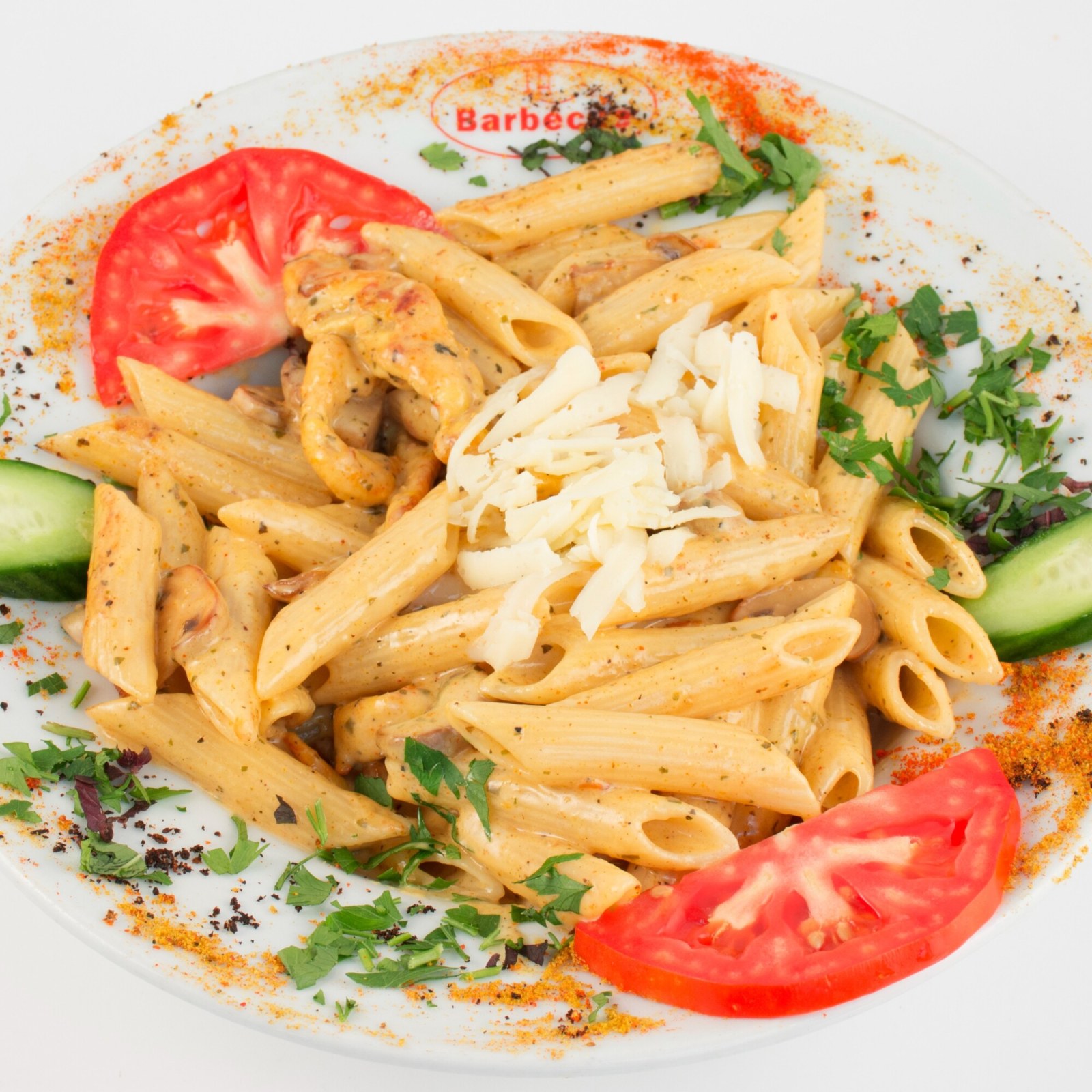 Tavuklu Mantarlı Makarna