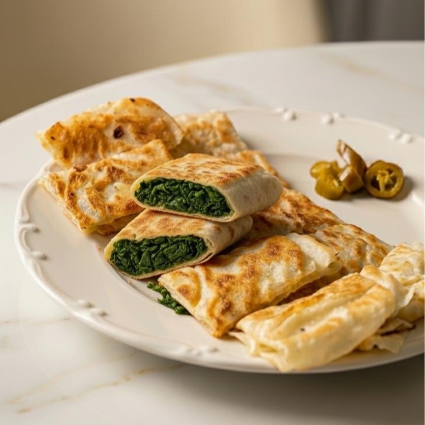 Ispanaklı Sade Gözleme