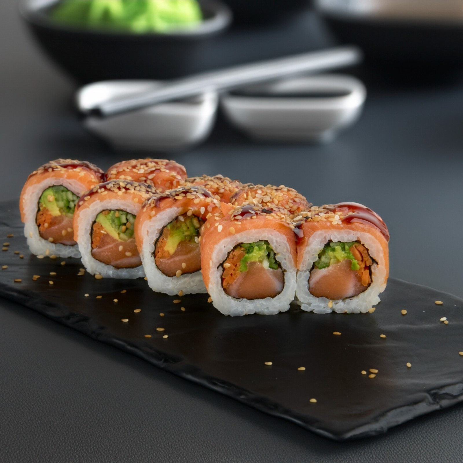 Smoke Salmon Roll (8 Adet)