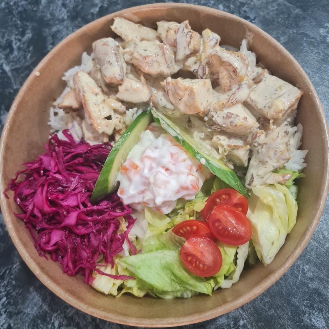 BP Dağ Kekik Krema Tarator Izgara Tavuk T& Mountain Thyme Cream Tarator Grilled Chicken