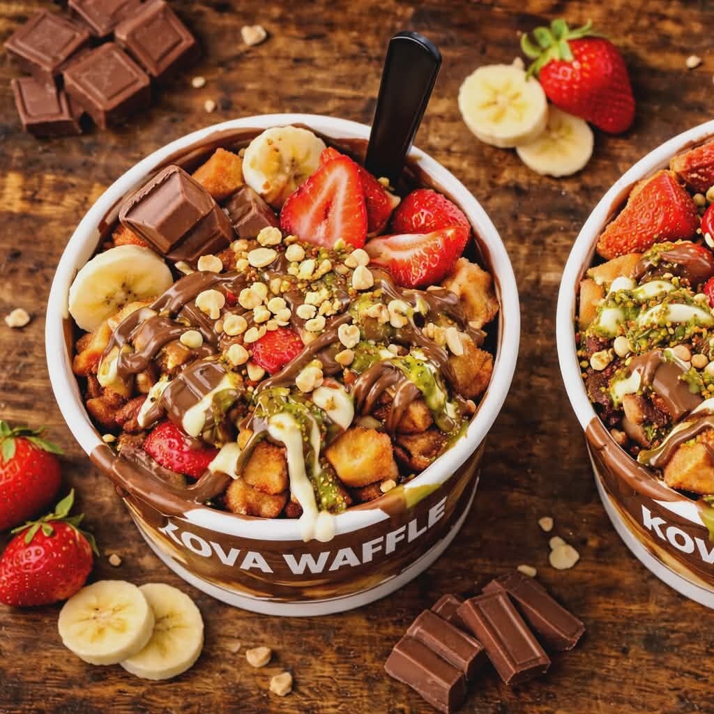 Meyveli Kova Waffle