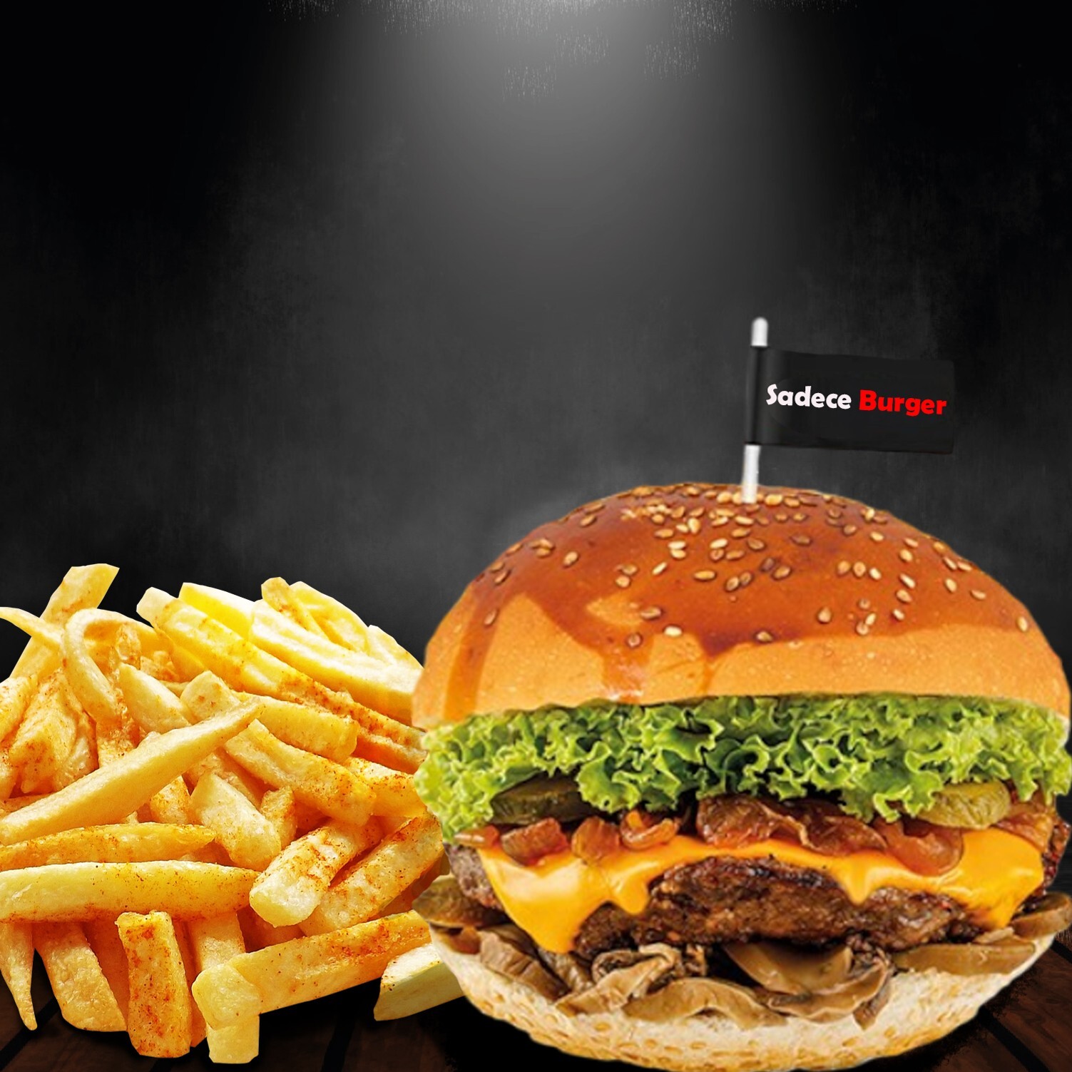 Sadece Mantar Burger