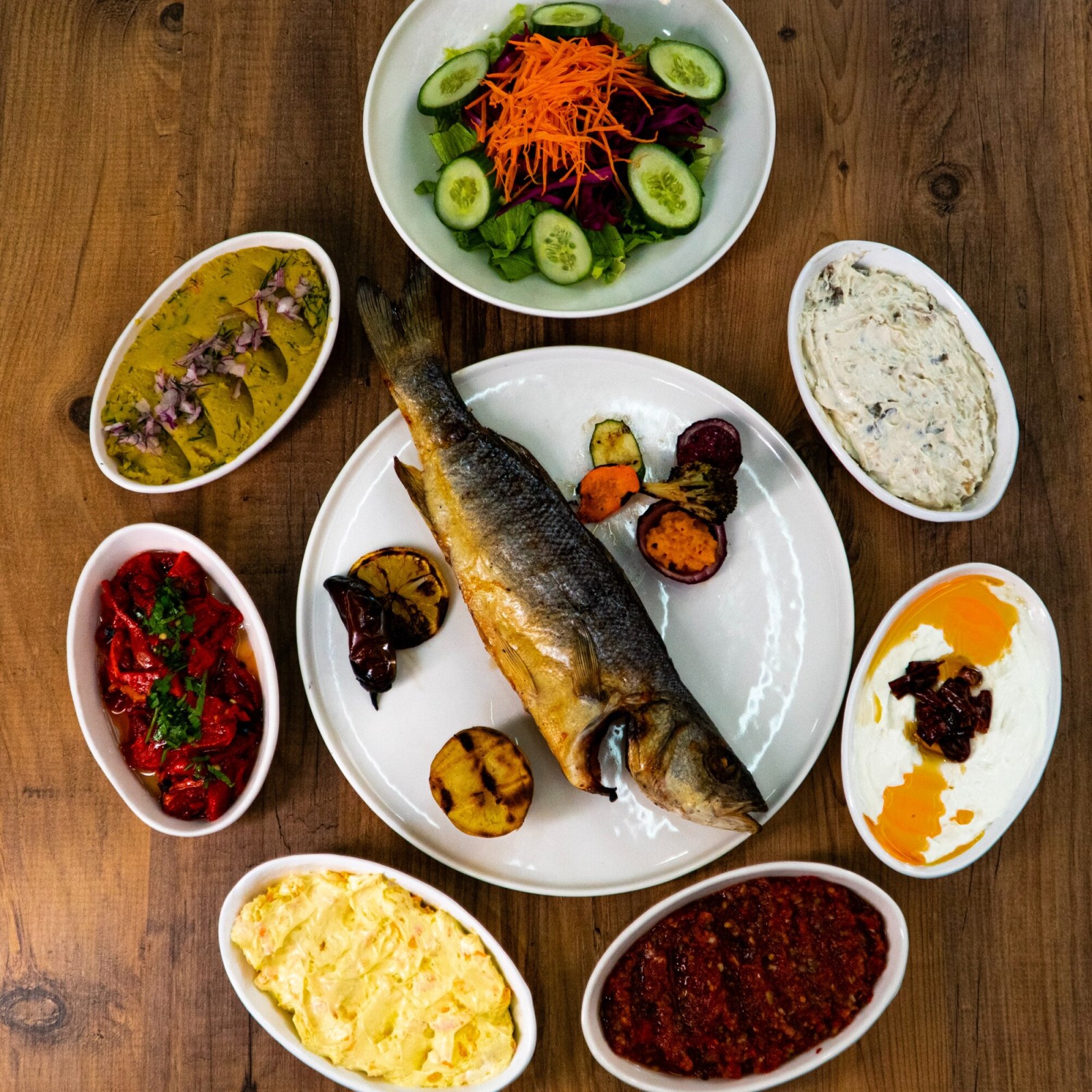 Izgara Levrek Menü (300/400 GR ARASI)