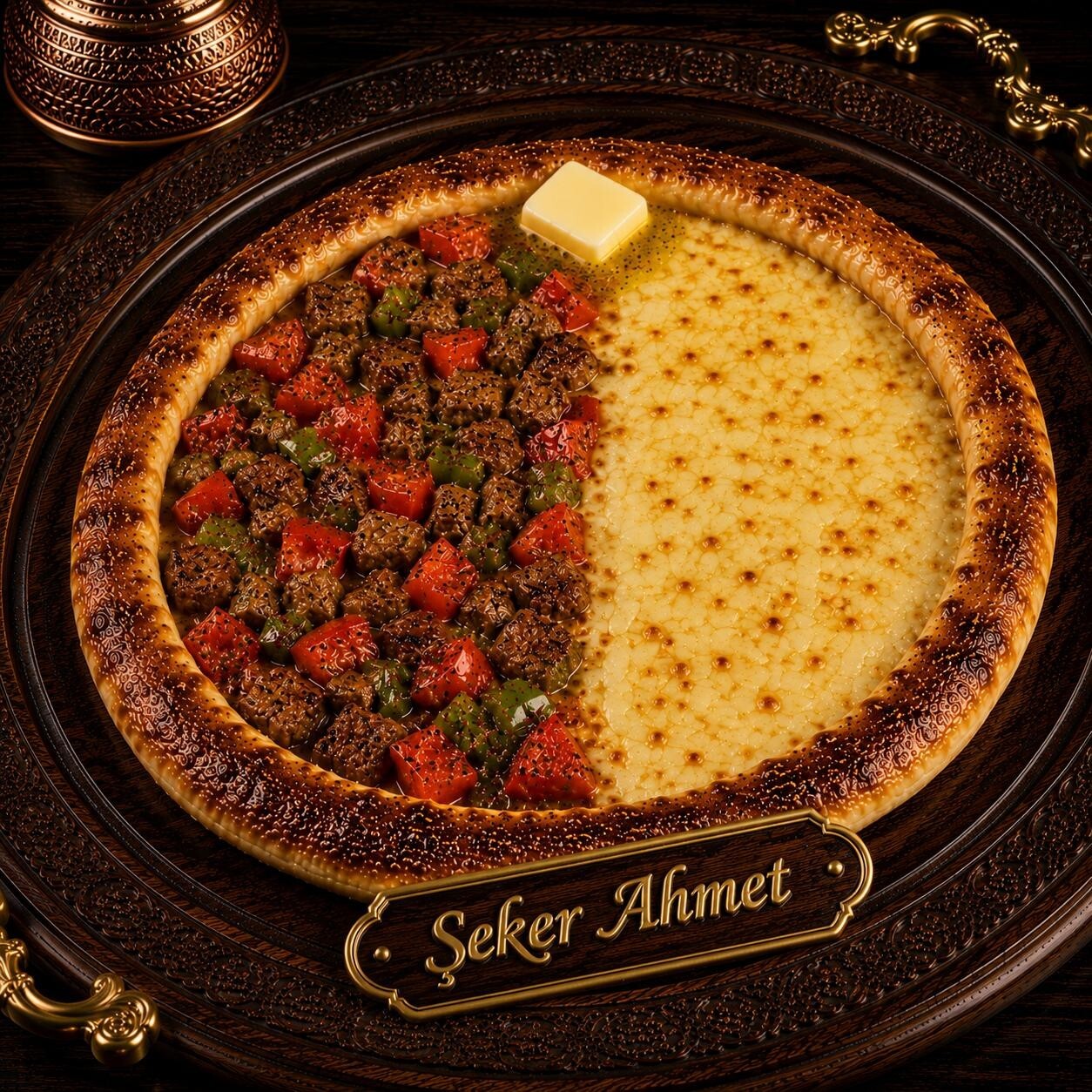 Karadeniz Yağlı Pide Yarı Yarıya 2'si 1 Arada