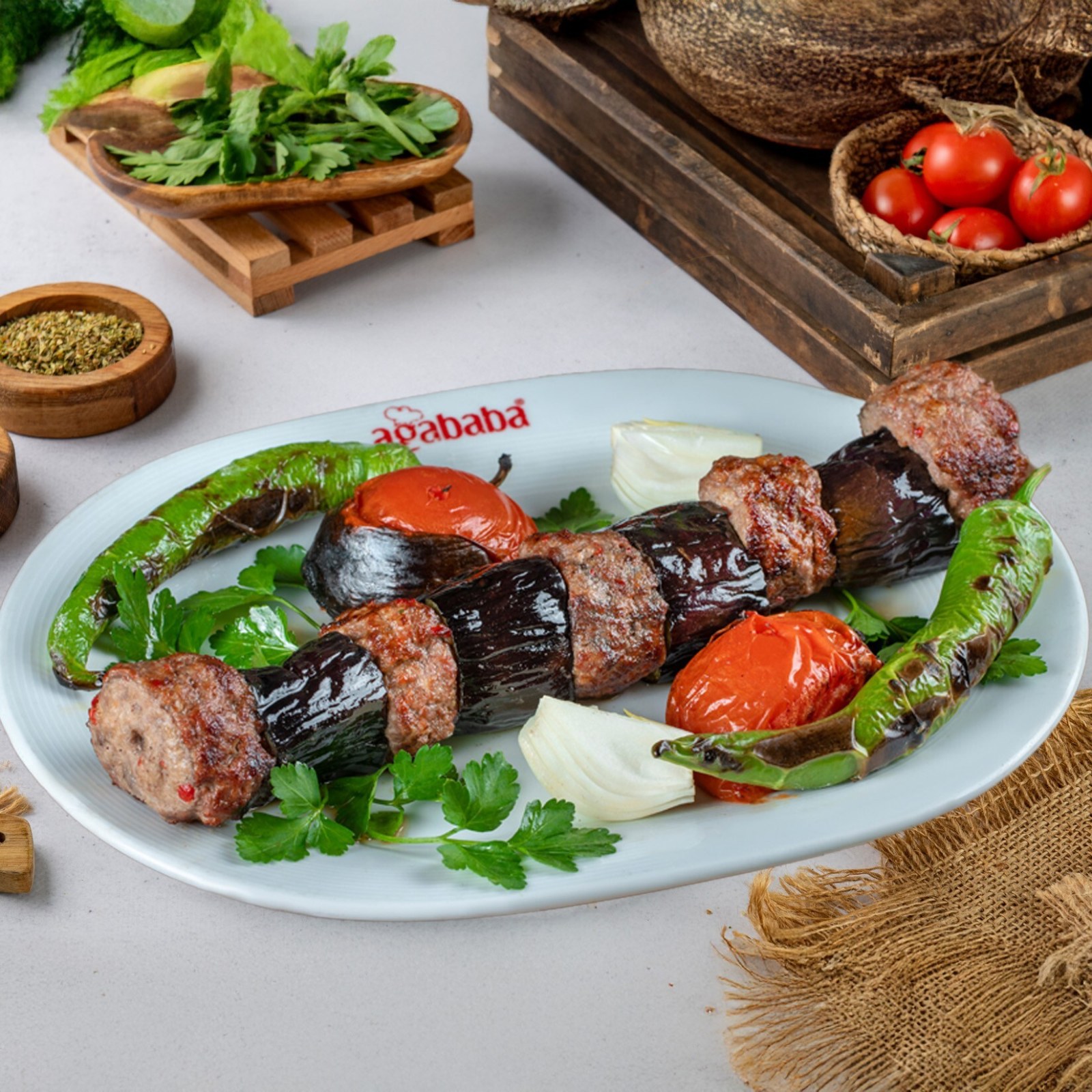 Patlıcanlı Kebap