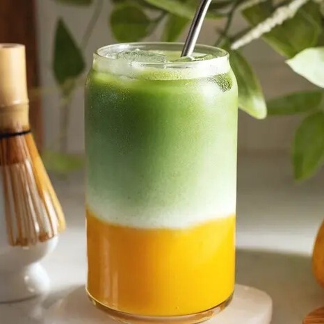 Iced Mango Matcha