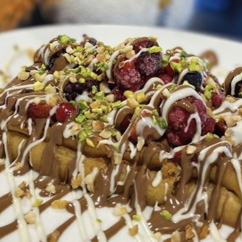 Orman Meyveli Waffle