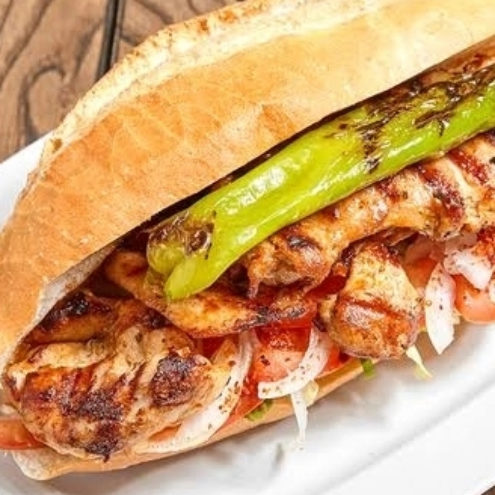 3 Çeyrek Ekmek Izgara Tavuk biftek