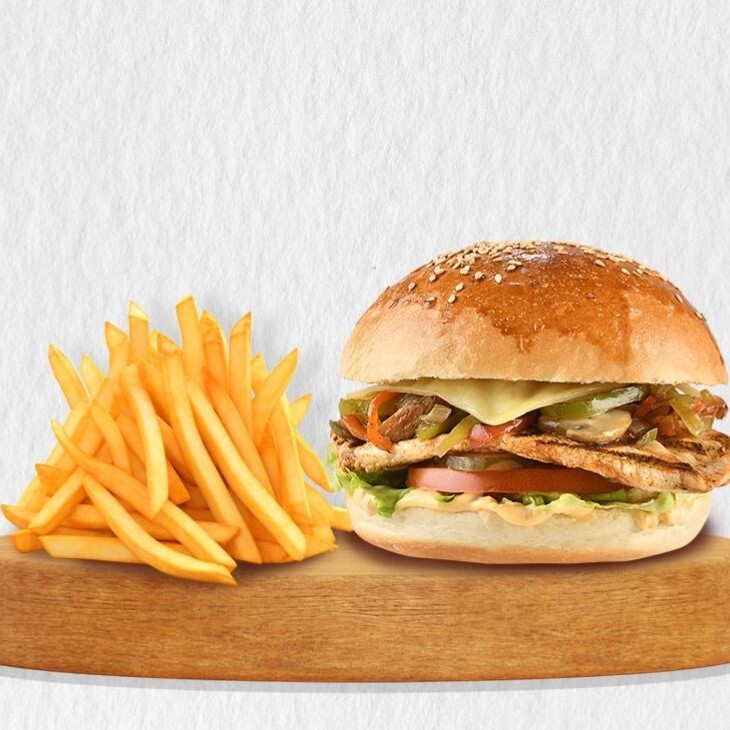 Mexican Tavuk Burger (Acılı / Spicy)