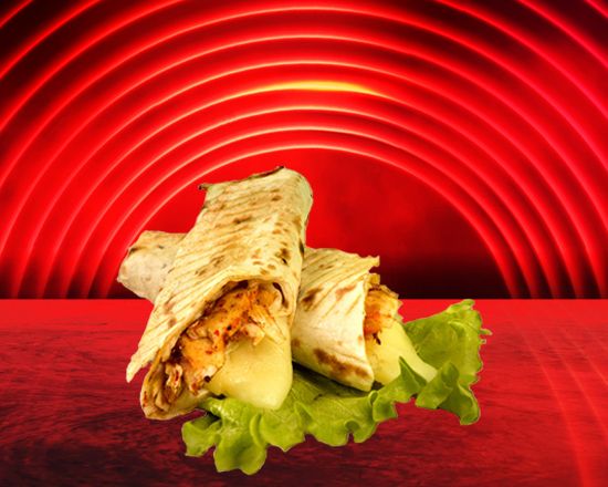 Kaşarlı Tavuk Döner Dürüm