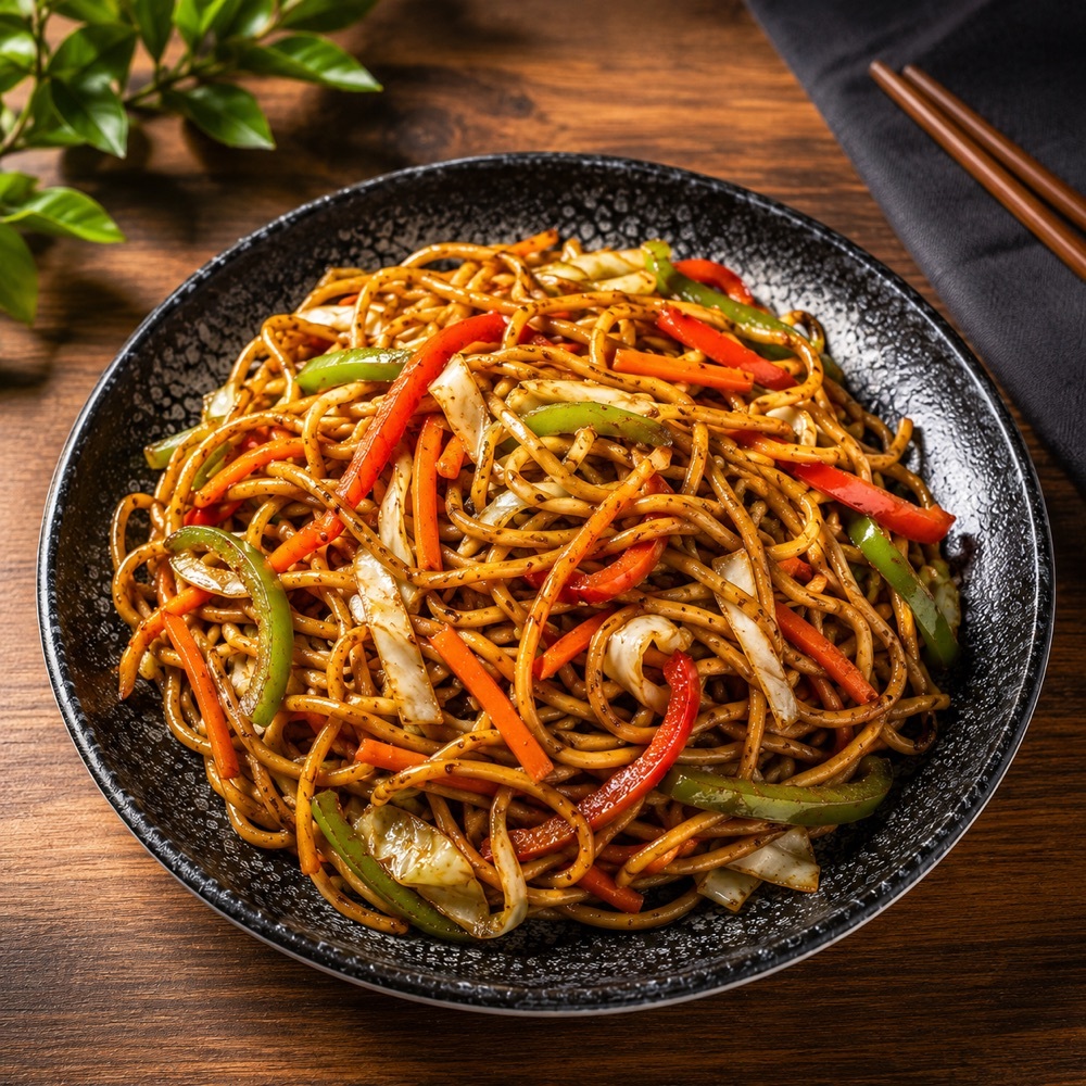 Sebzeli Noodle