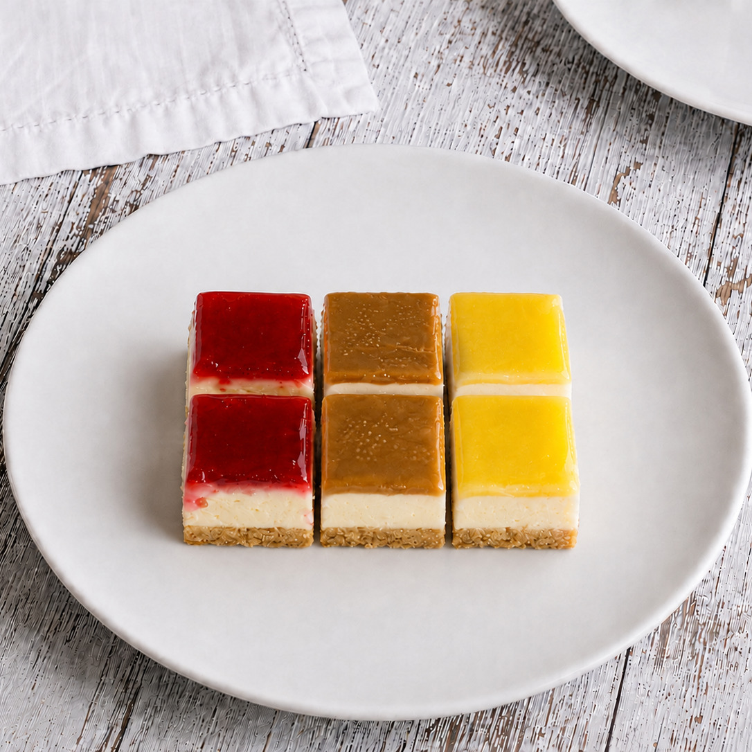 Karışık Lotus & Limon & Frambuaz Mini Cheesecake (300 Gr)