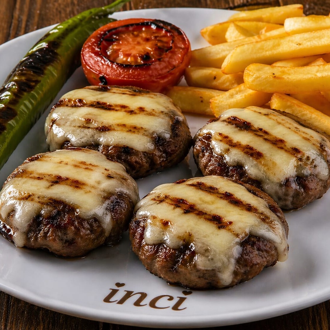 Kaşarlı Izgara Köfte