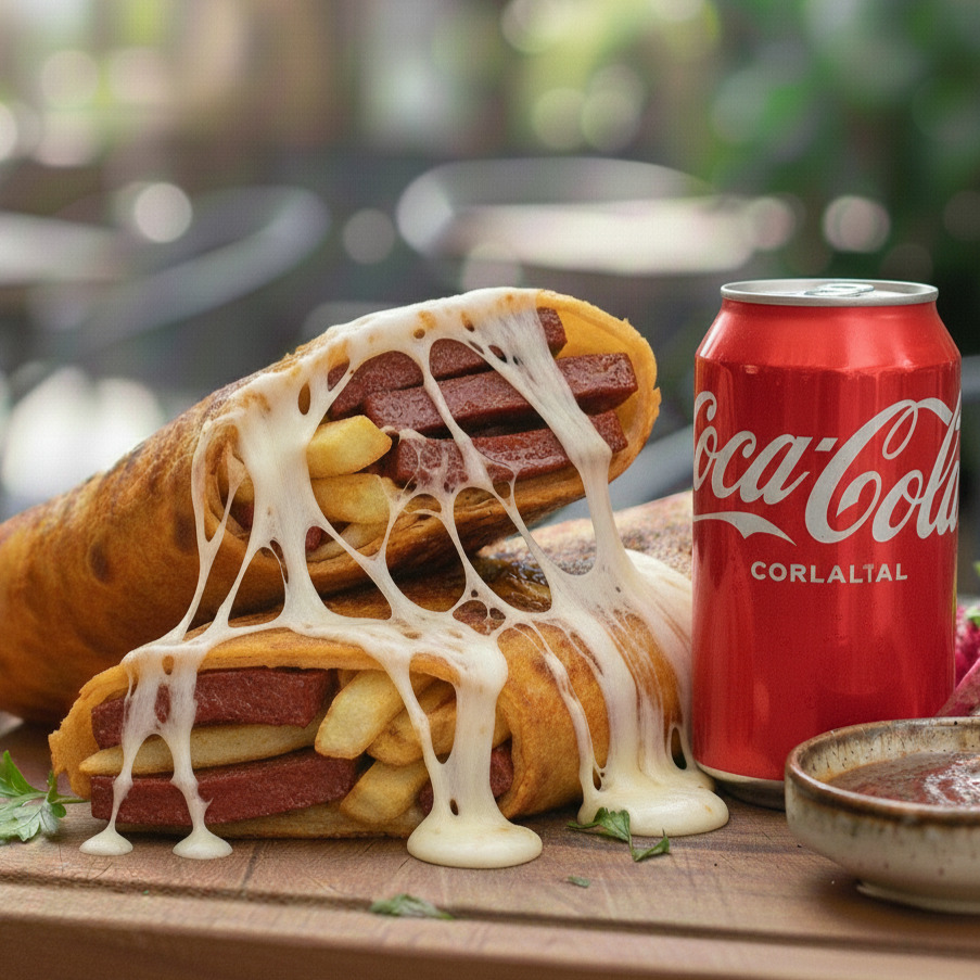 Lab - Efsane Kaşarlı Sucuk Dürüm + Coca Cola 330ml.