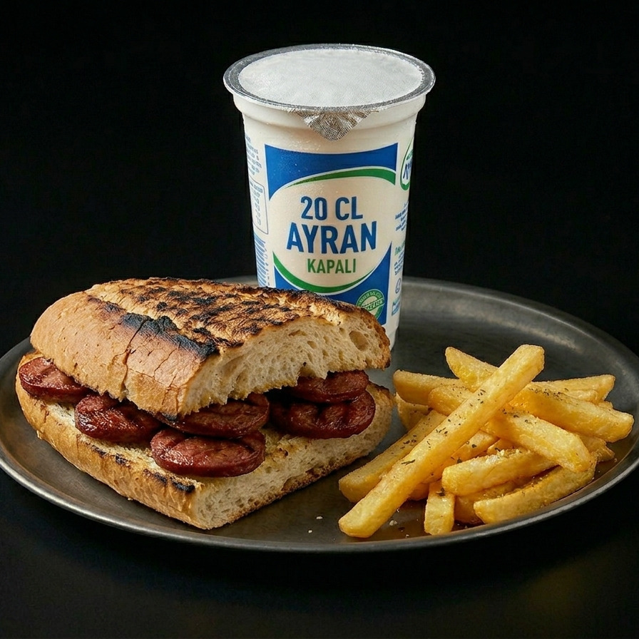 Sucuklu Tost Menü