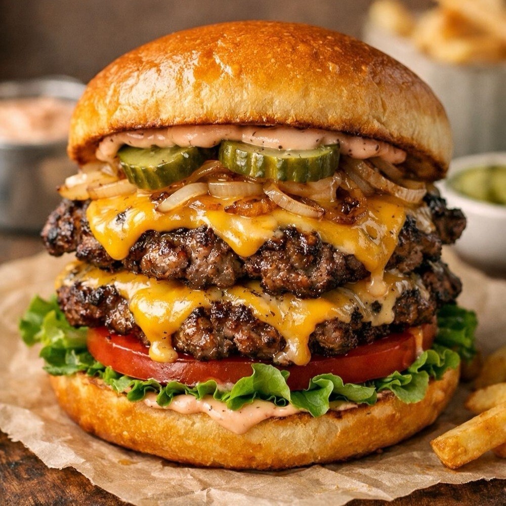 Cheeseburger (75 gr)