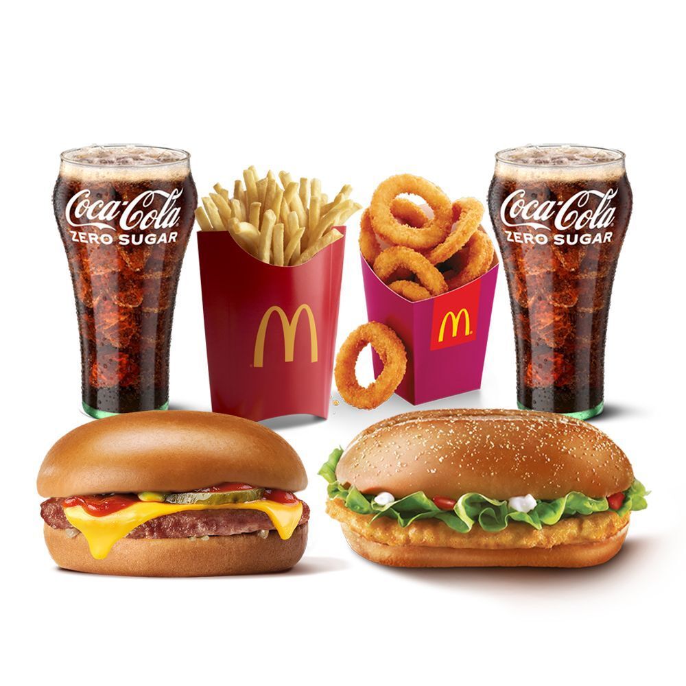 Uber Eats Özel Menü: (Cheeseburger & Çıtır Tavuk Burger)