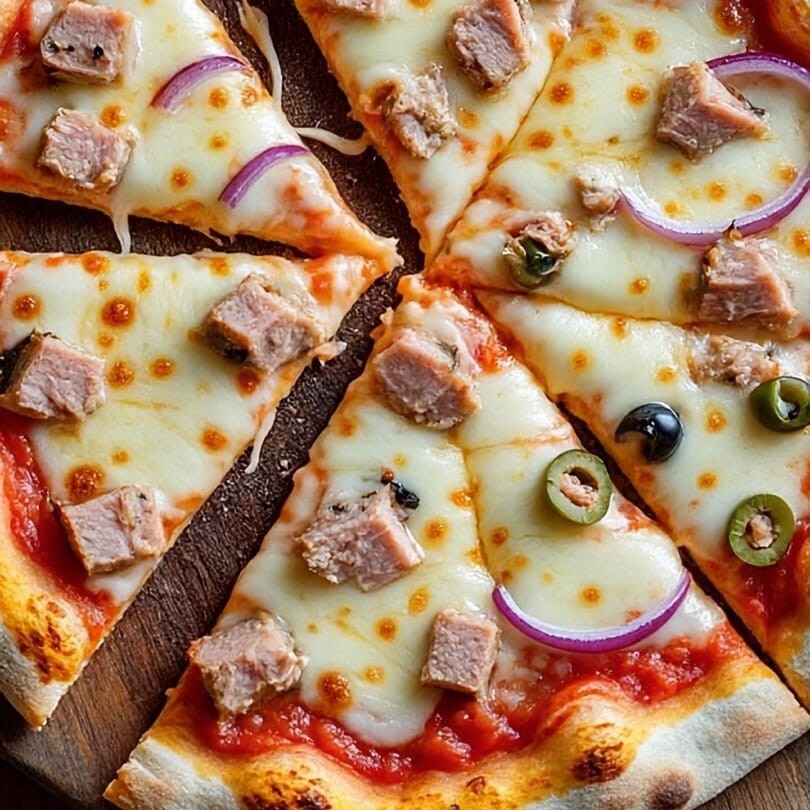 Volt Ton Balıklı Pizza (Büyük)