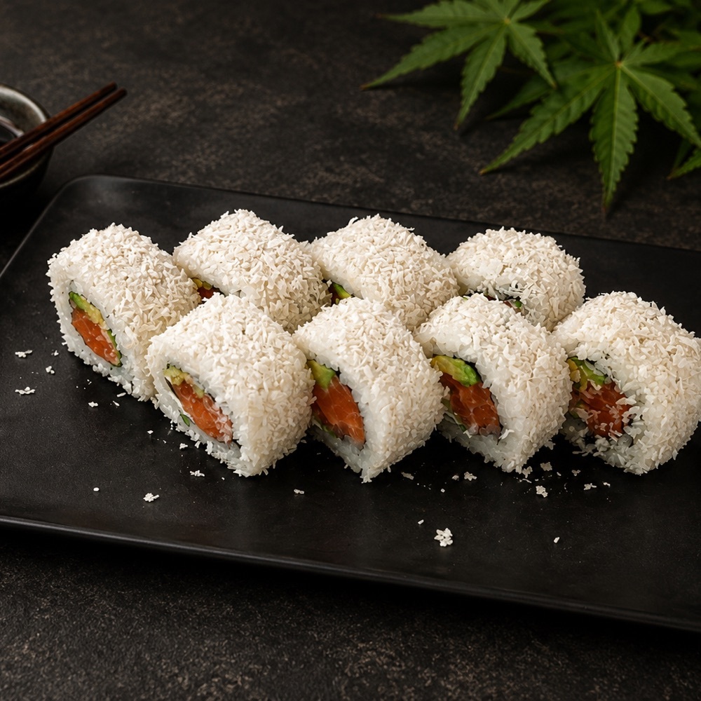 Crunchy Somon Roll (8 Parça)