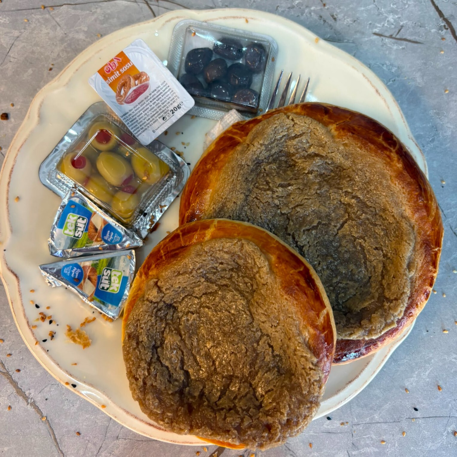 Tahinli Pide (Küçük)