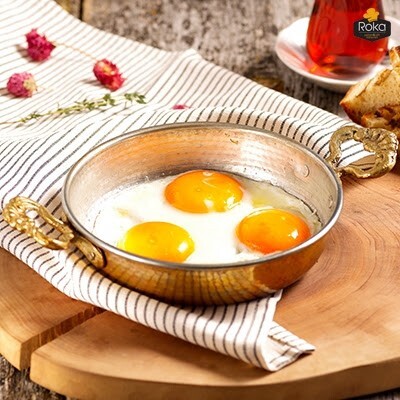 Sahanda Kaşar Peynirli Yumurta