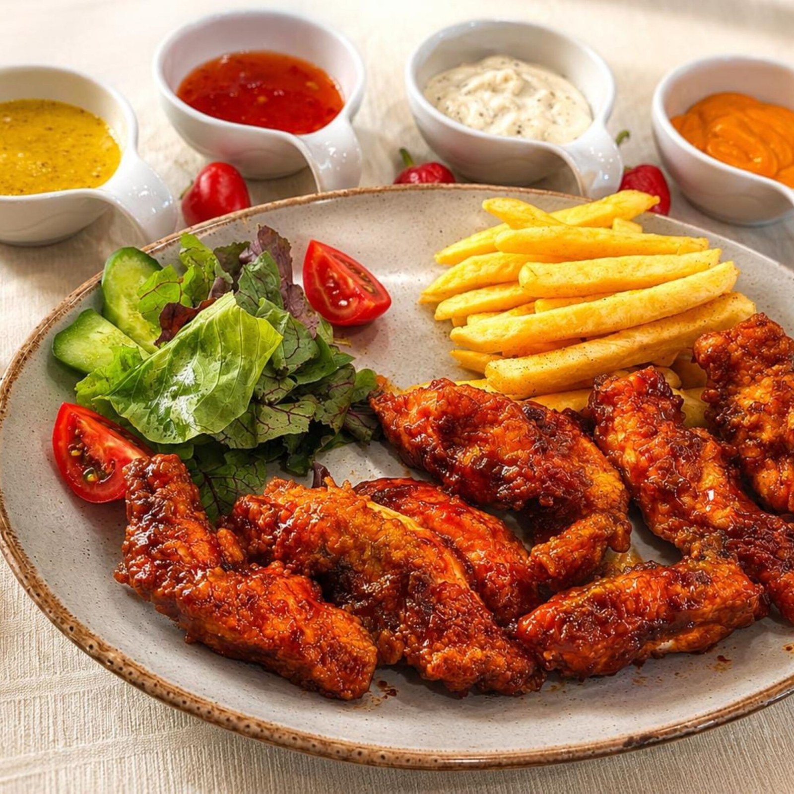 Bbq Soslu Chicken Shots (8 Adet)