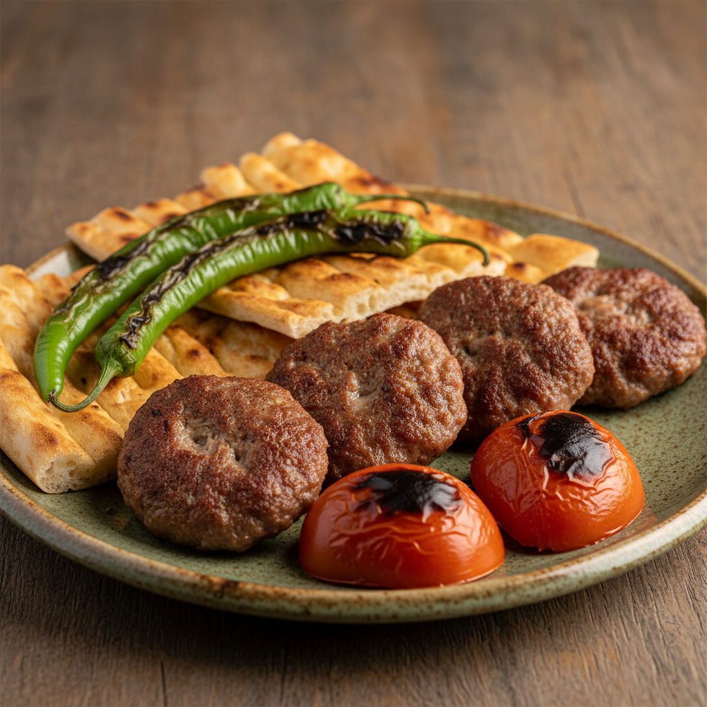 Kaşarlı Izgara Köfte