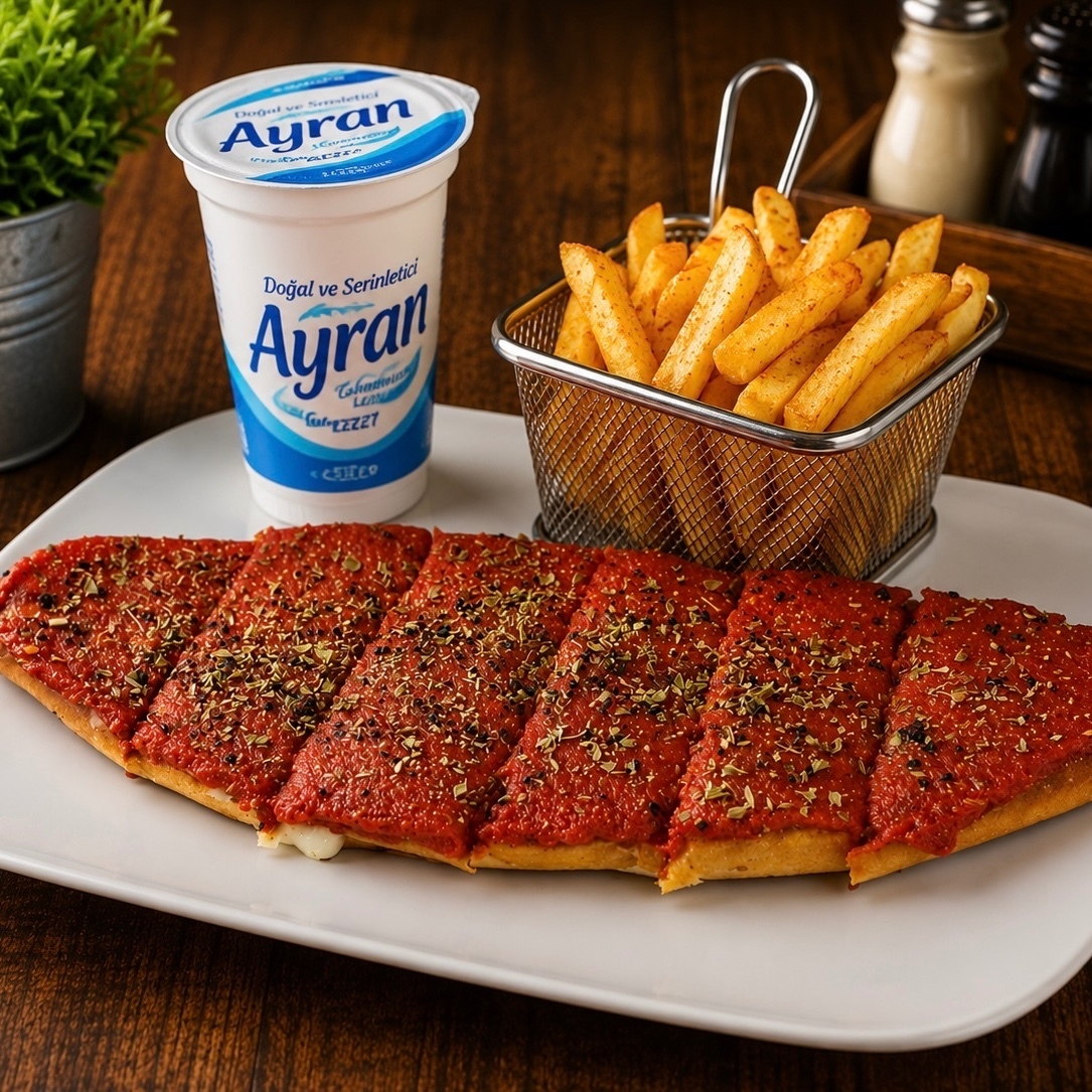 Biga Tostu Ayran, Patates Menü