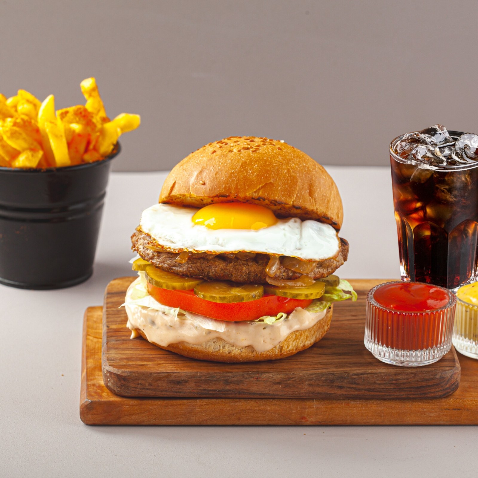Teriyaki Burger Menü