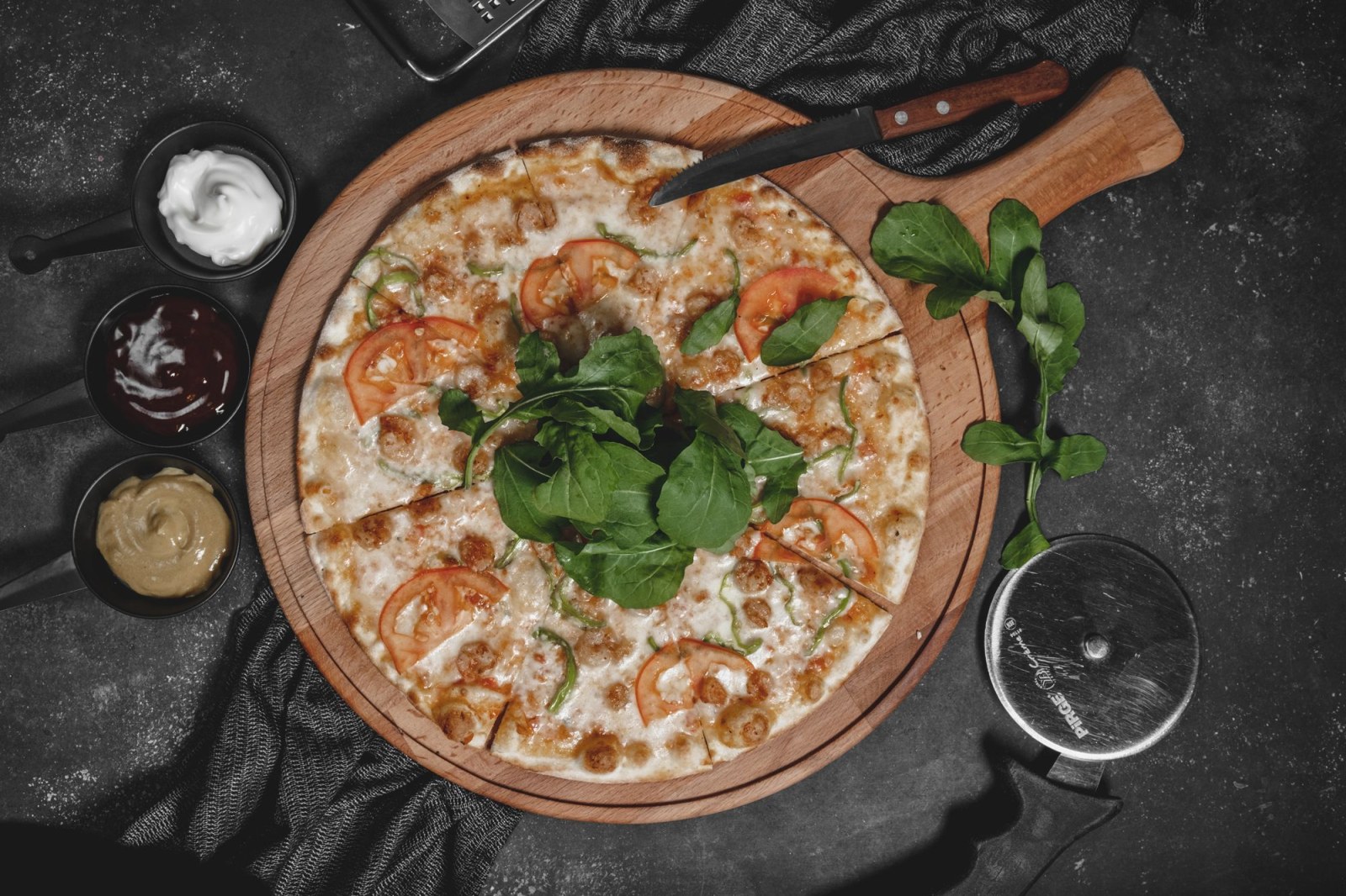 Pizza Mare Karidesli (Küçük Boy)