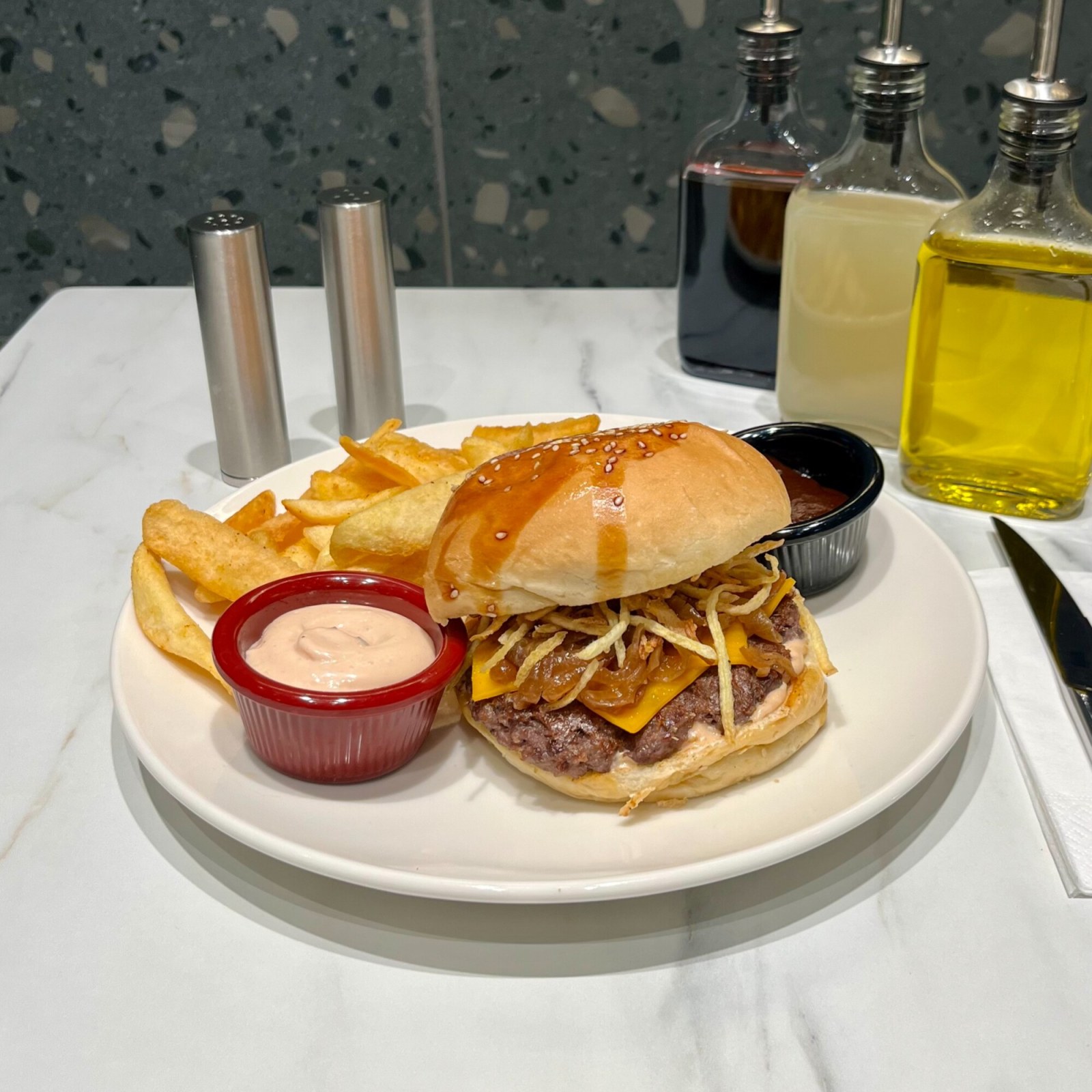 Acılı Burger Menü