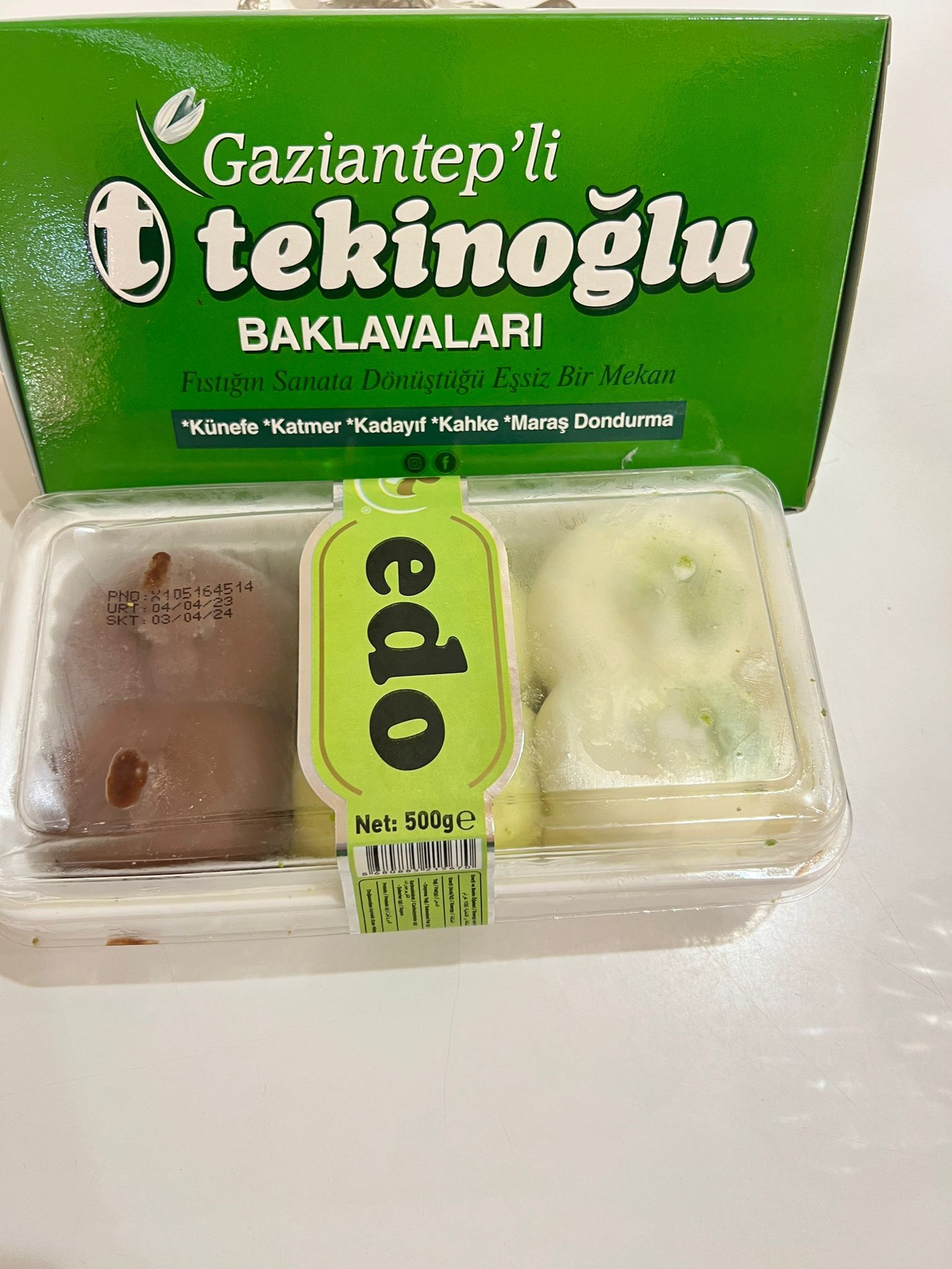 Karışık Dondurma (500 gr.)