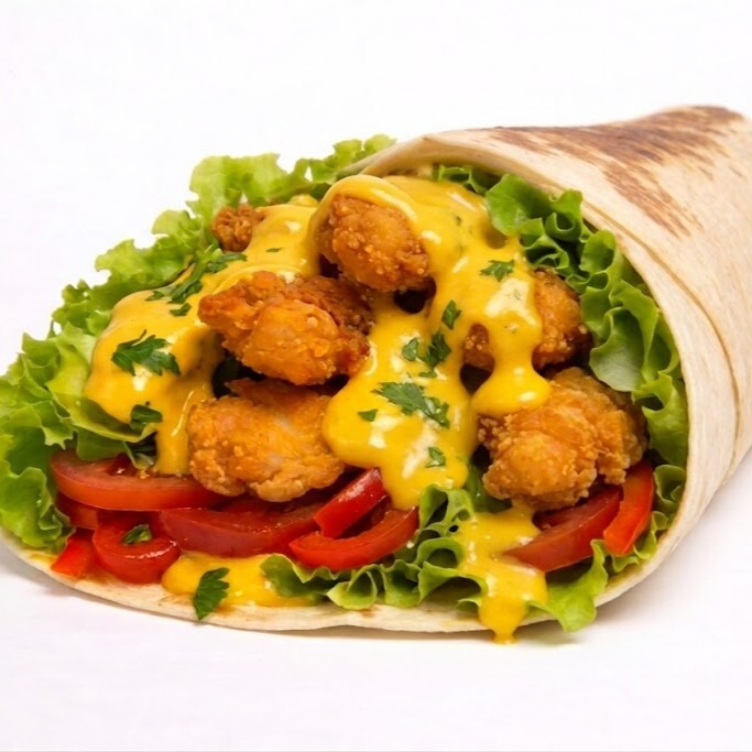Cheddarlı Cajun Burrito