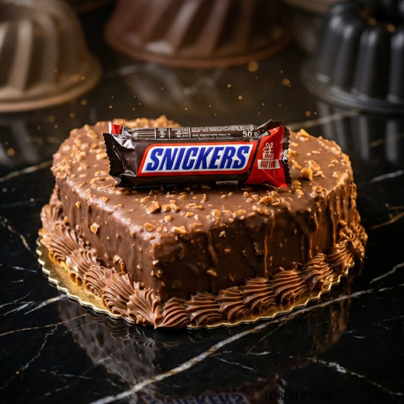 Snıckers Yaş Pastası