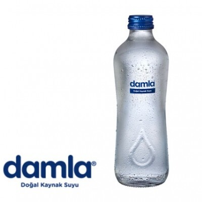 Damla Cam Şişe Su (33 cl)