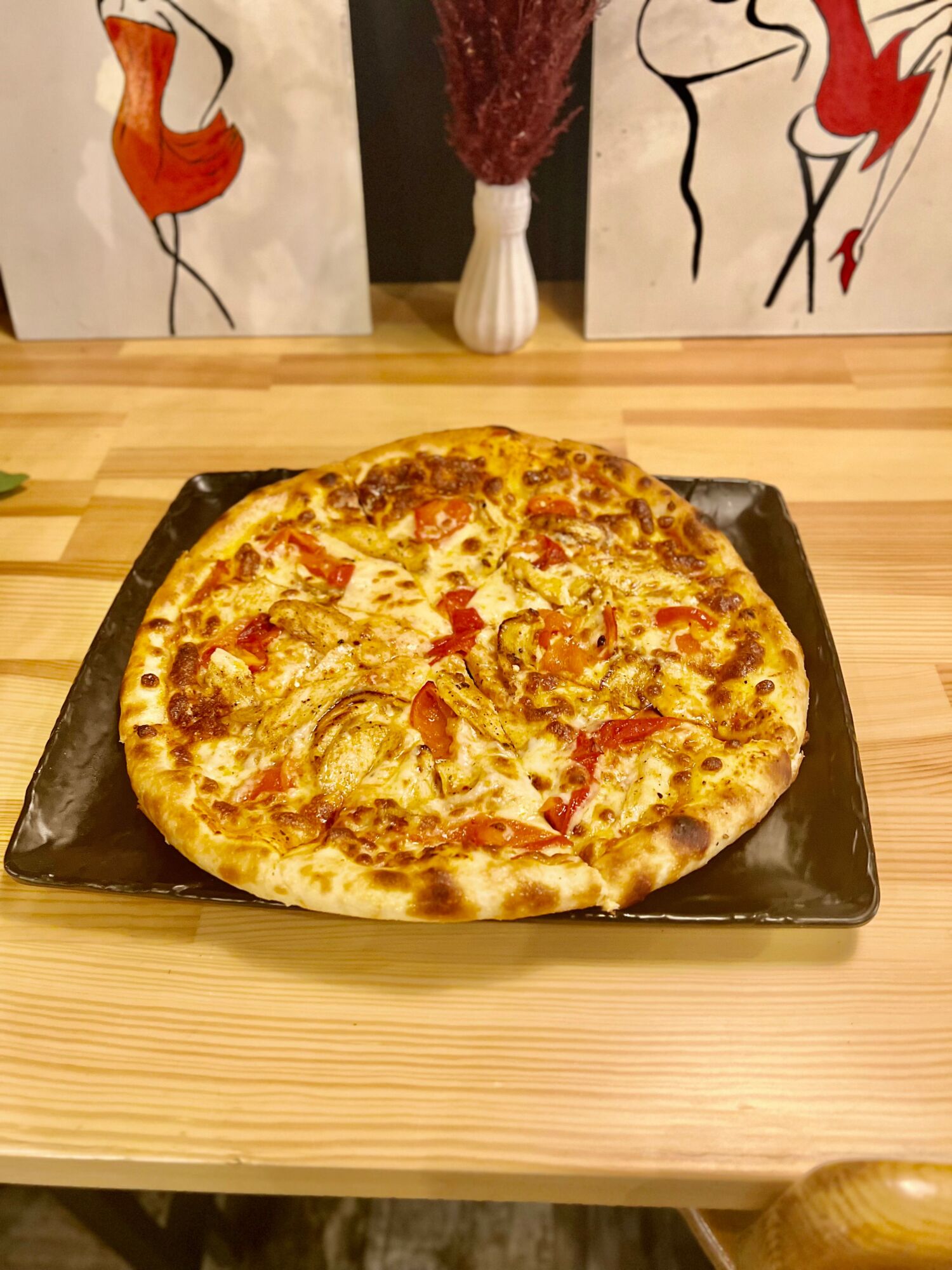 Tavuk Pizza (Orta Boy)