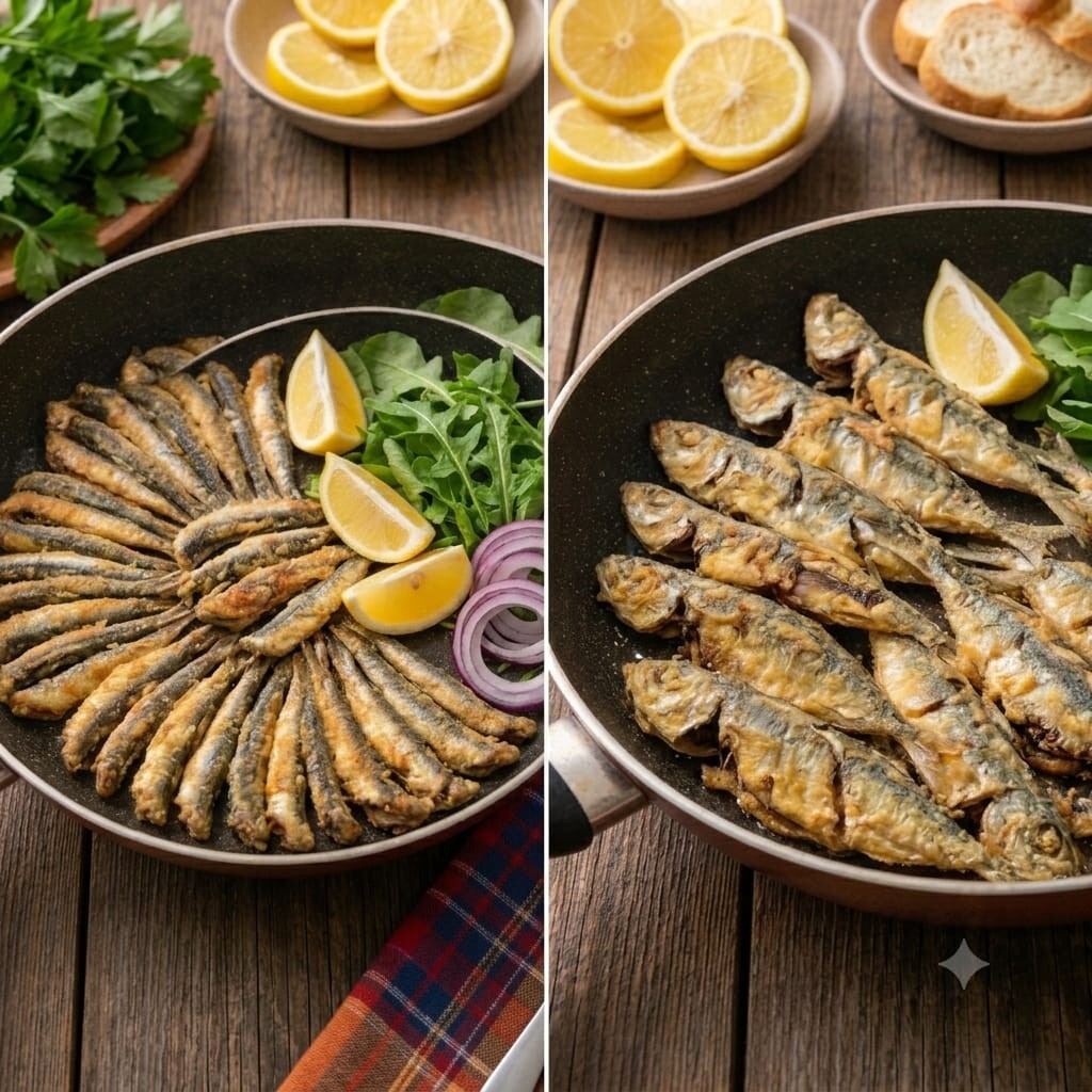 Hamsi İstavrit Tava Menü