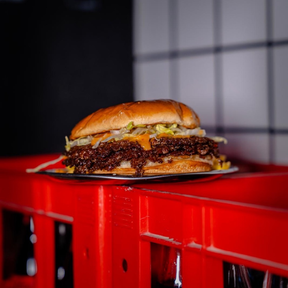 Double Smash Cheeseburger (150 gr.)