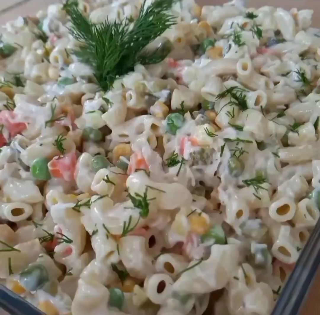 Makarna Salatası
