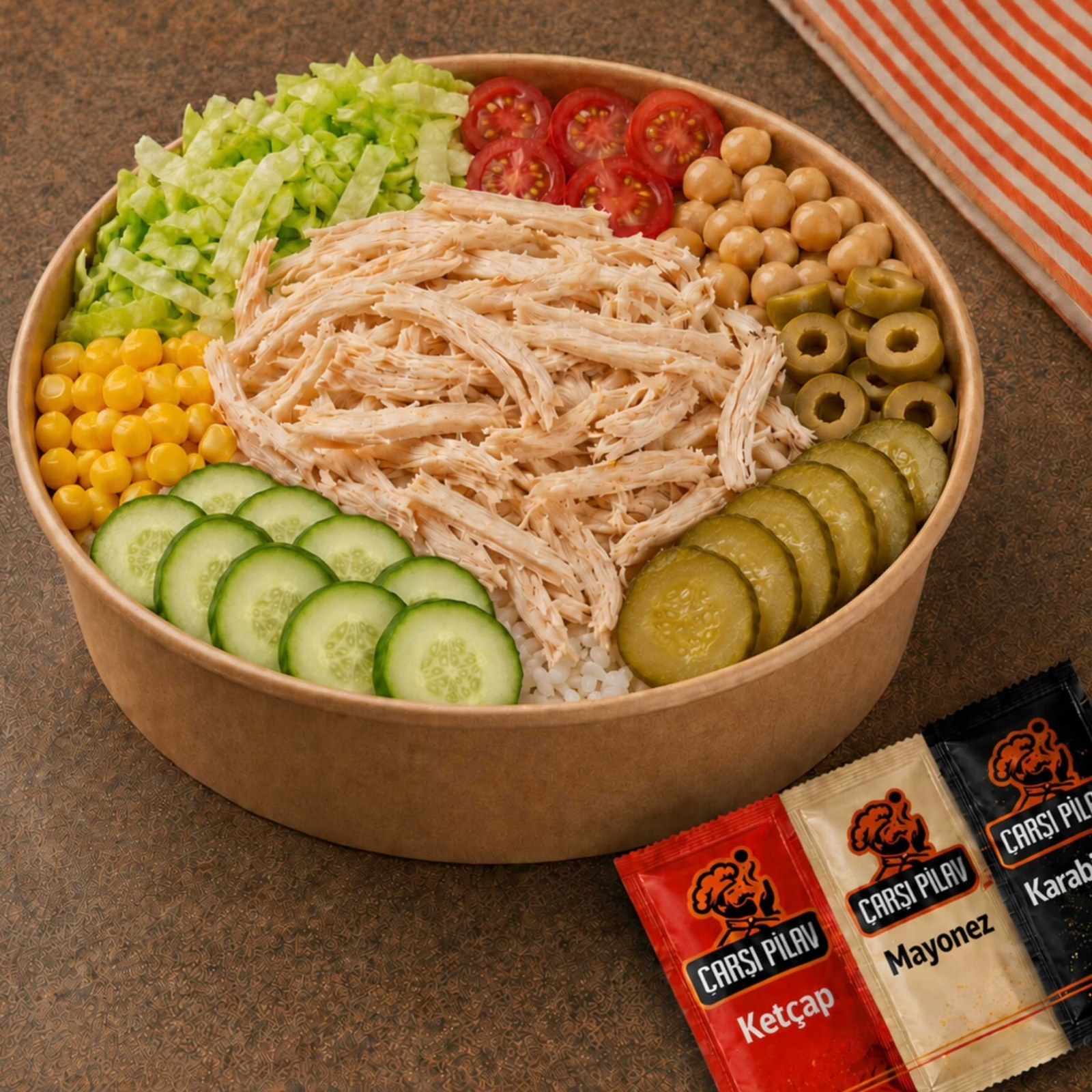 Tavuklu Pirinçli Bowl