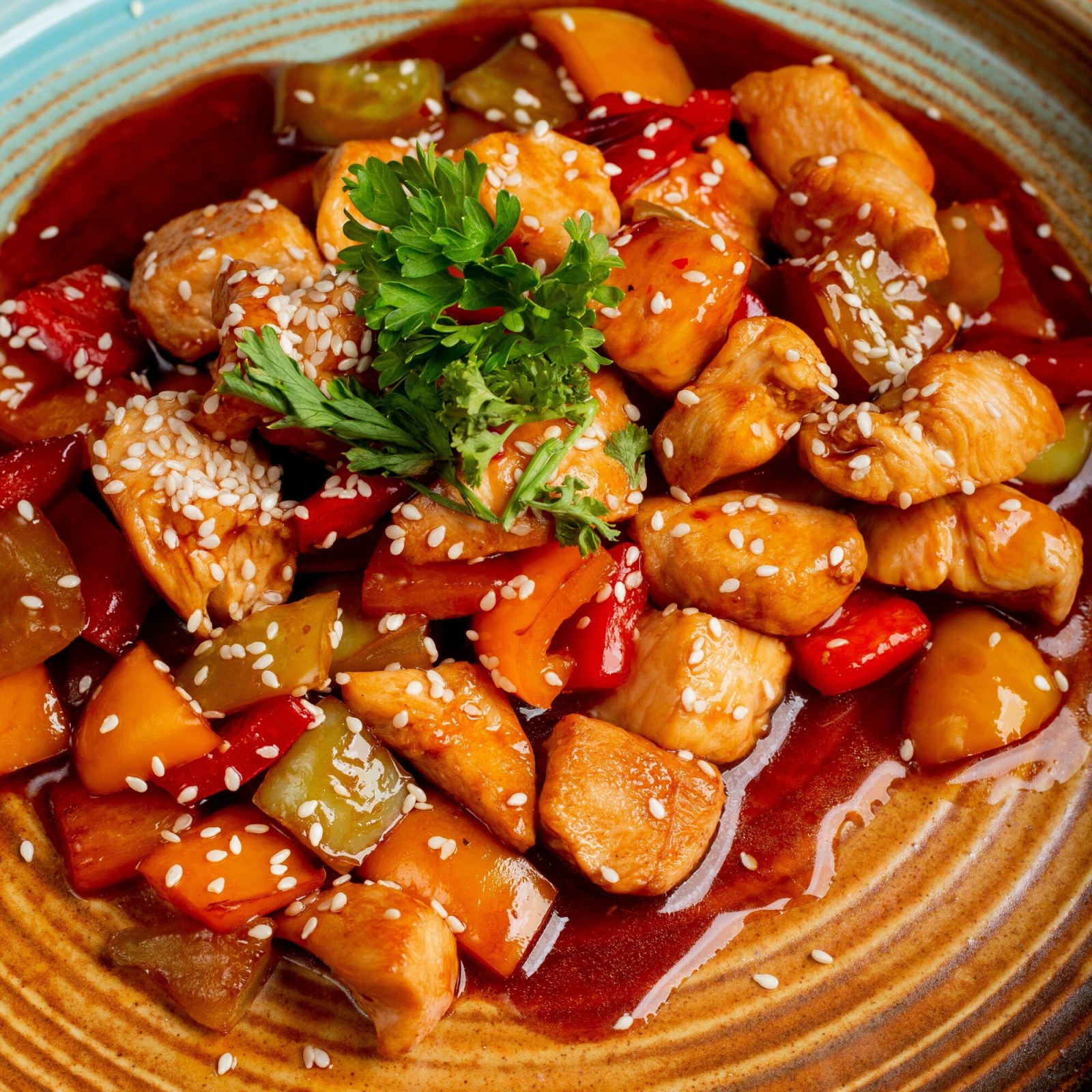 Sweet Chili Soslu Tavuk