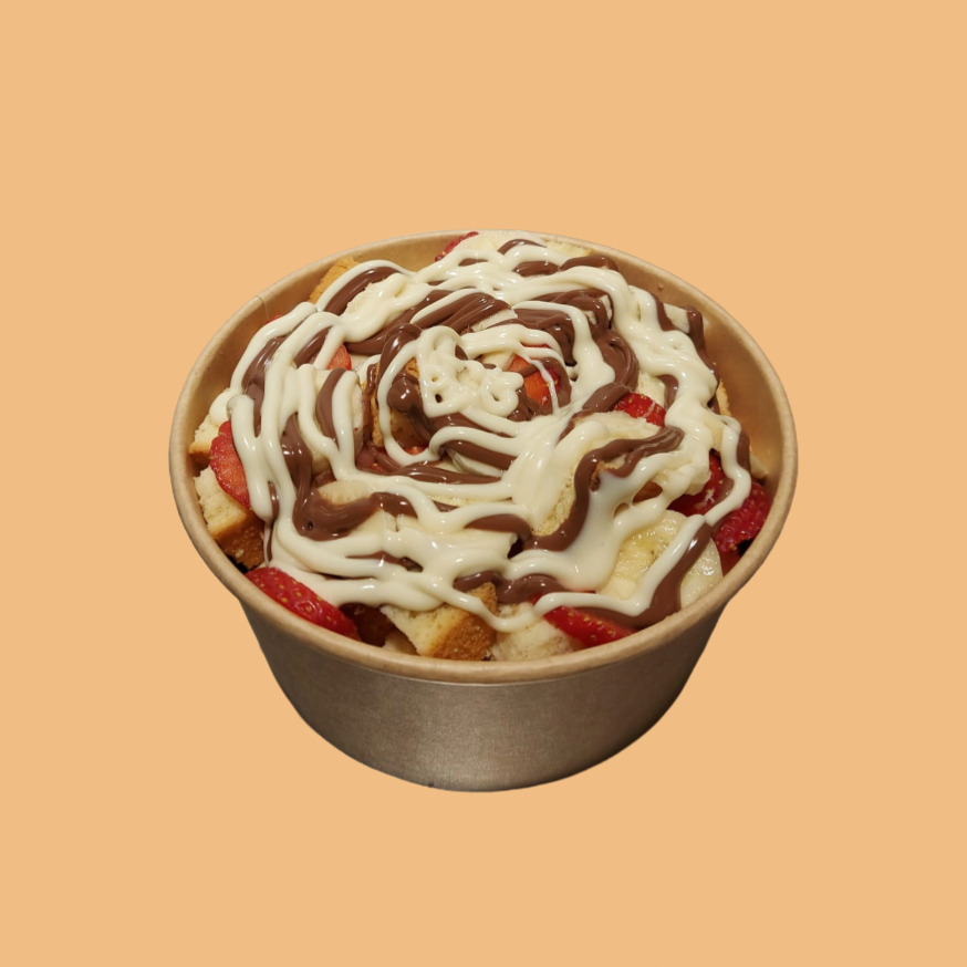 4 Soslu, Pastacı Keki Bowl (İki Kişilik)