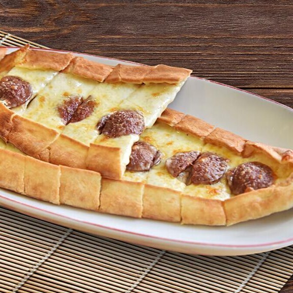 Sucuklu Kaşarlı Pide (Tek)