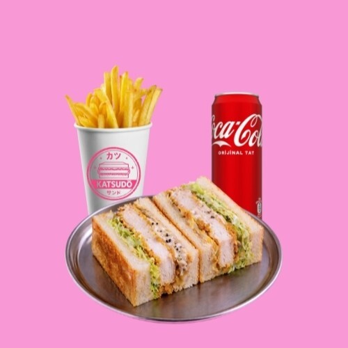 Truffle Mayo Crispy Chicken Katsu Sando Menü