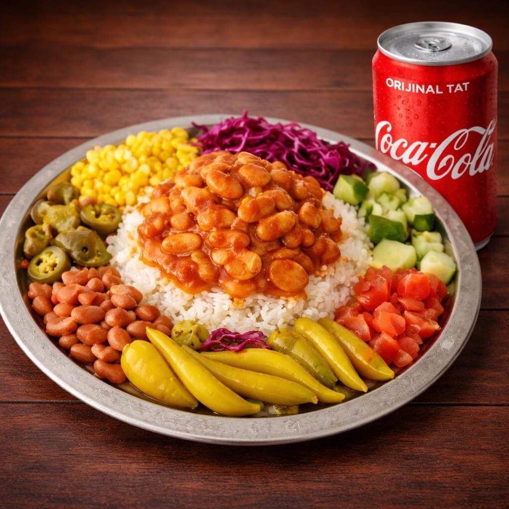 Pilav Üstü Güveç Kuru Fasülye + KUTU İÇECEK