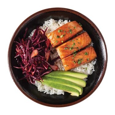 Teriyaki Somon Bowl