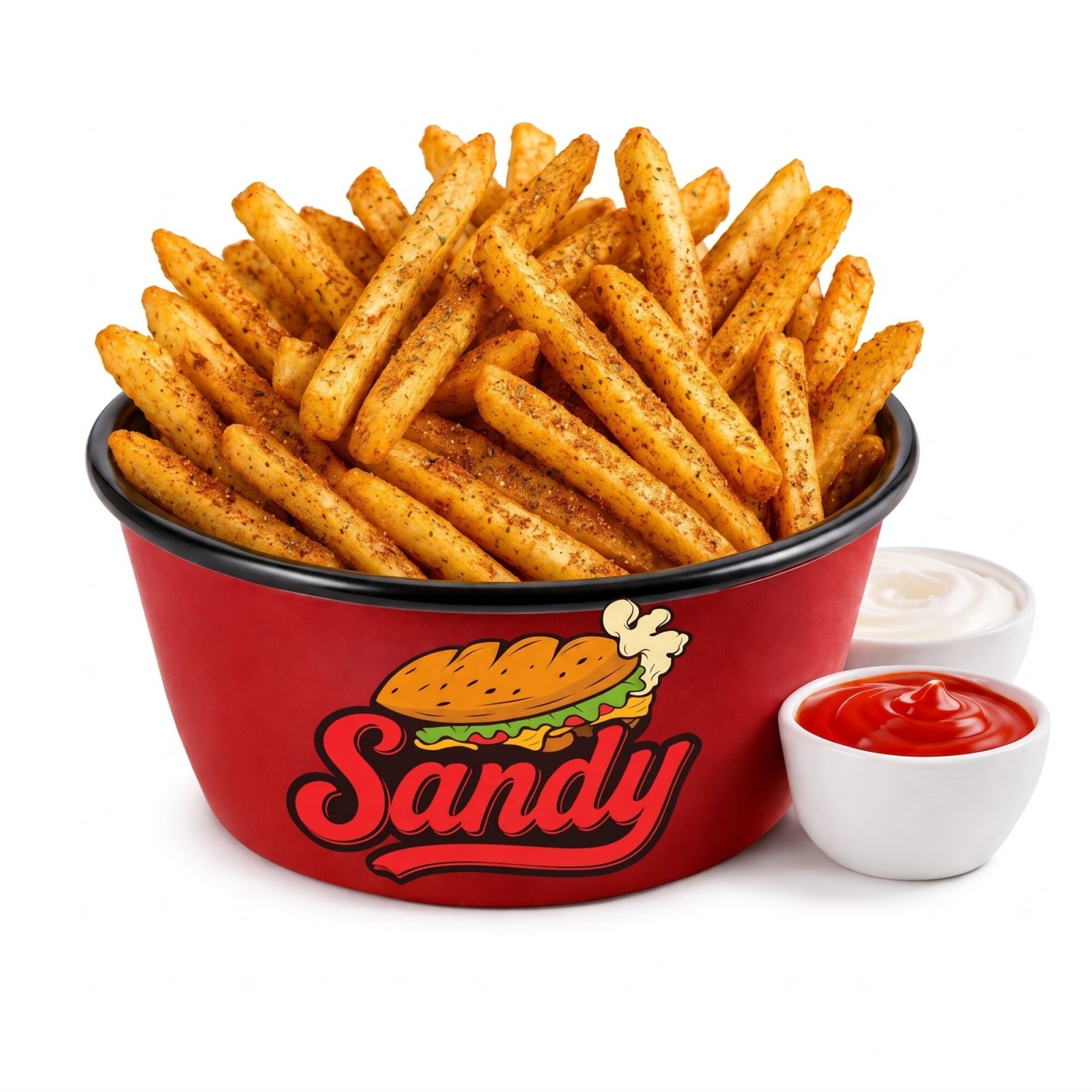 Spicy (baharatlı) Parmak Patates Kızartması (130 gr)