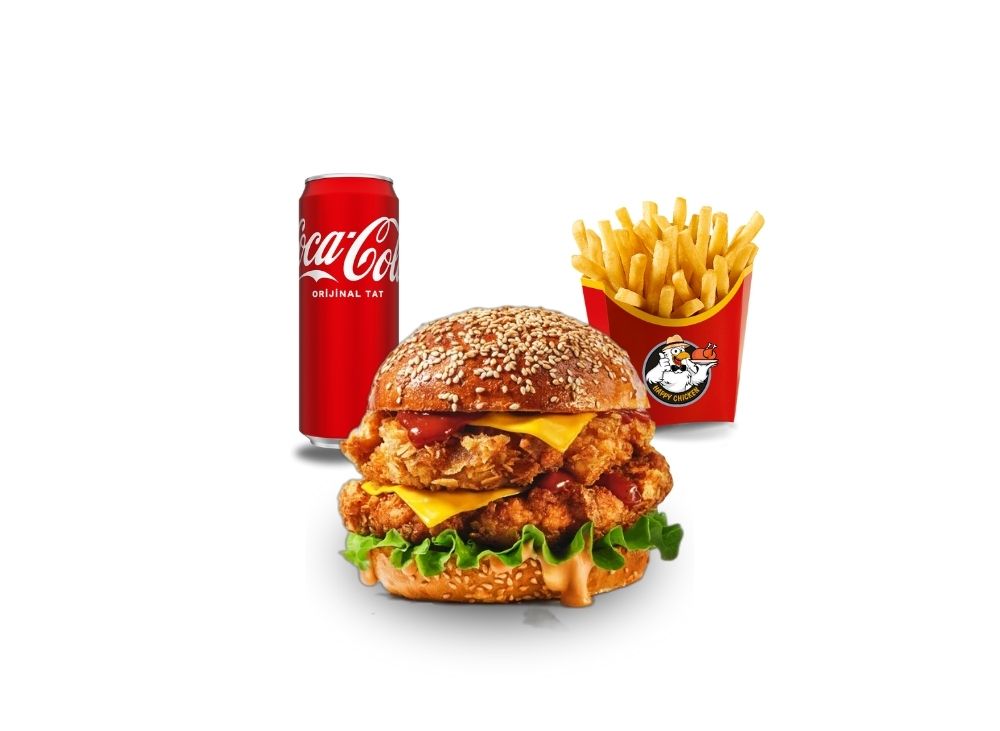 Happy Max Burger Menü