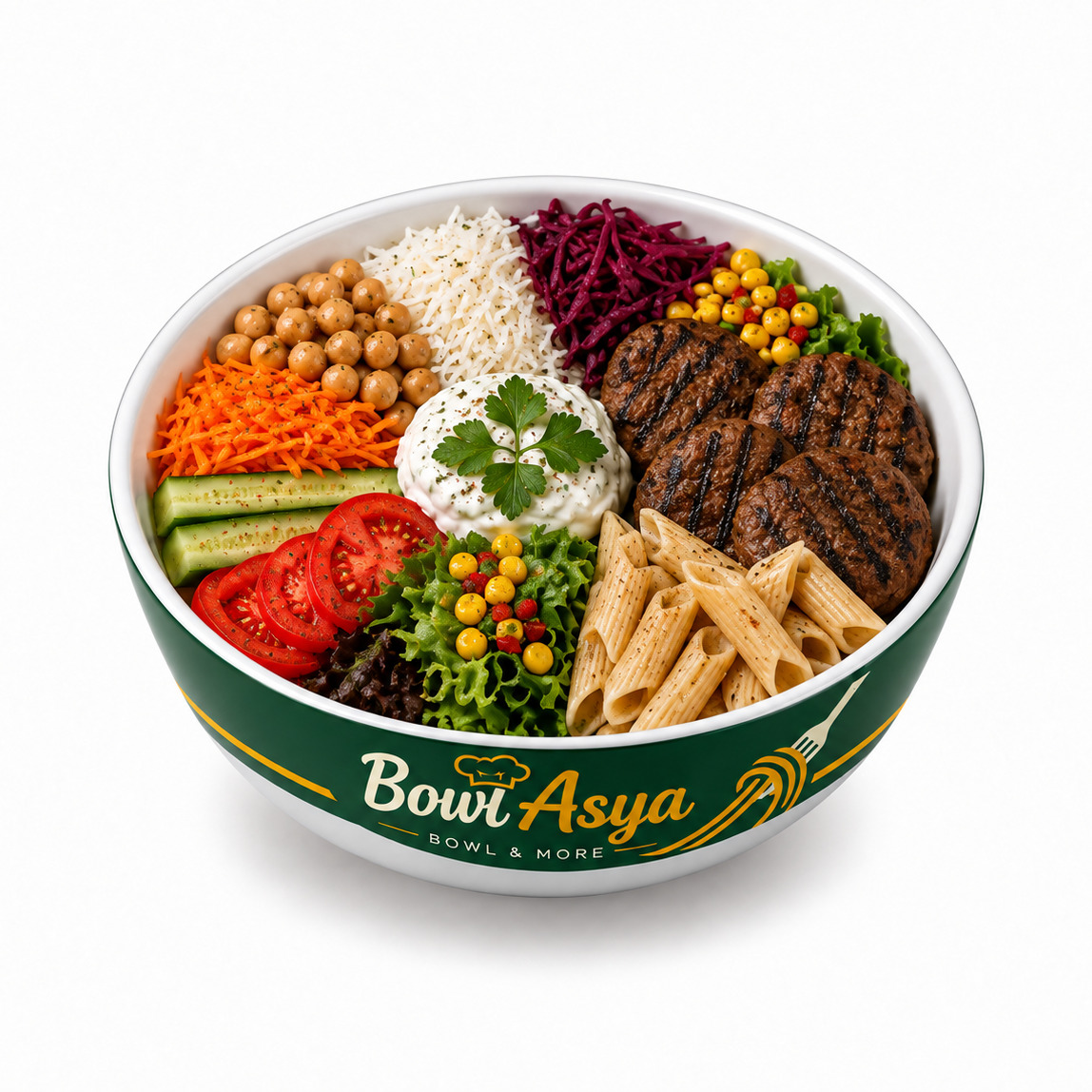 Izgara Köfte & Pilav Bowl