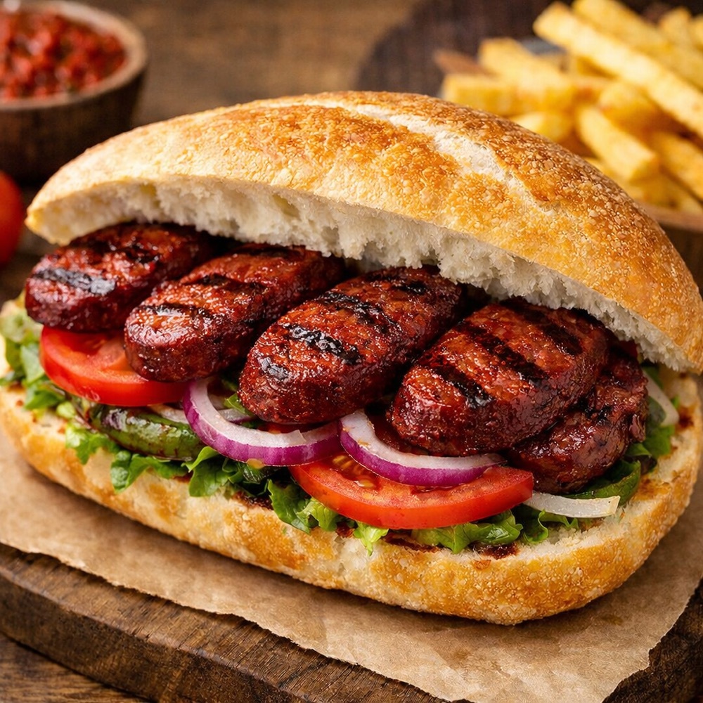 Tam Sucuk Ekmek